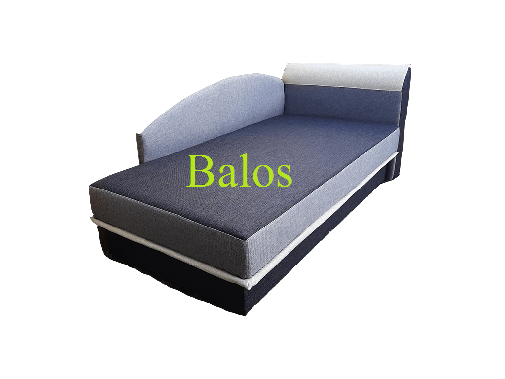 Hell Dream Simple Bed Grey 200×100 cm egyszemélyes ágy, heverő