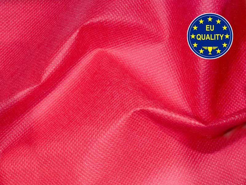 PP nem szőtt textília vörös 50g/m2 – 1 m